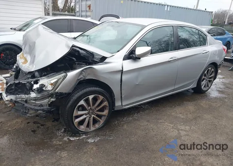 2014 Honda Accord Sport из США, поврежденный, VIN 1HGCR2F57EA290113